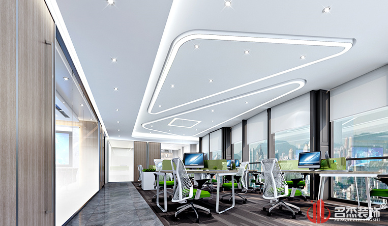 外貿區(qū)辦公室效果圖