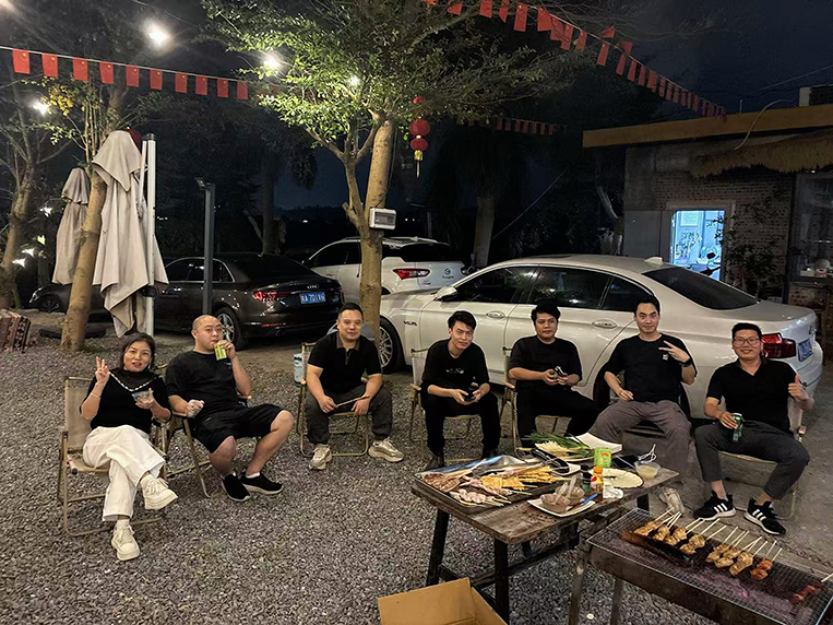 合影