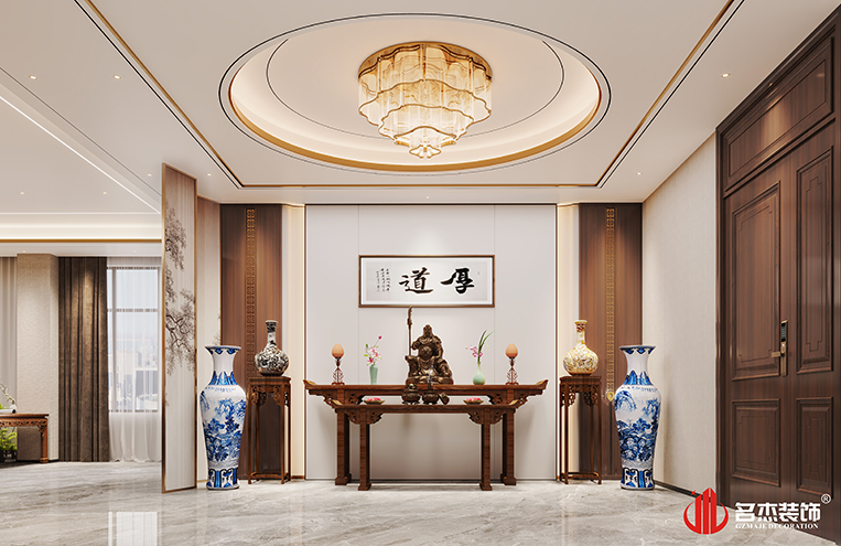 董事長(zhǎng)佛臺(tái)裝修設(shè)計(jì)效果